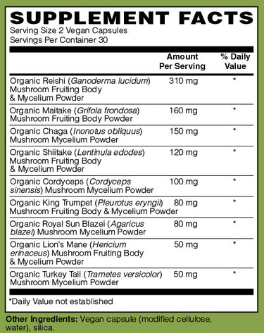 Mushroom Immune Support